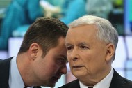 Adam Hofman i Jarosław Kaczyński