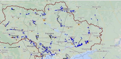 Dowódca Sił Zbrojnych Ukrainy pokazał mapę rosyjskich ataków. "Musimy je odpierać używając radzieckiego sprzętu!"