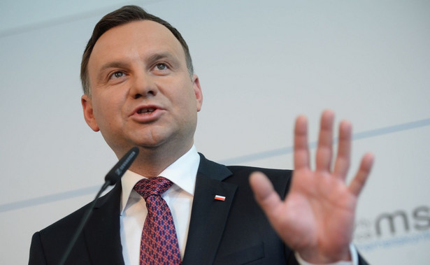 Prezydent Duda: Polscy żołnierze prawdopodobnie nie pojadą na wojnę do Syrii