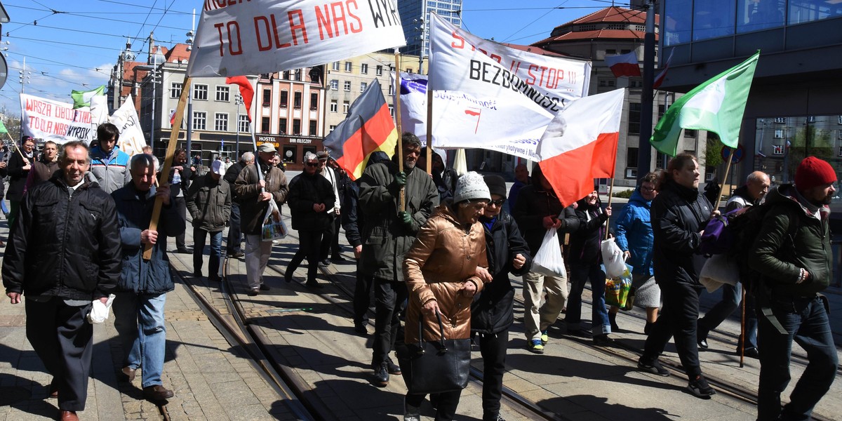 Marsz bezdomnych i wykluczonych