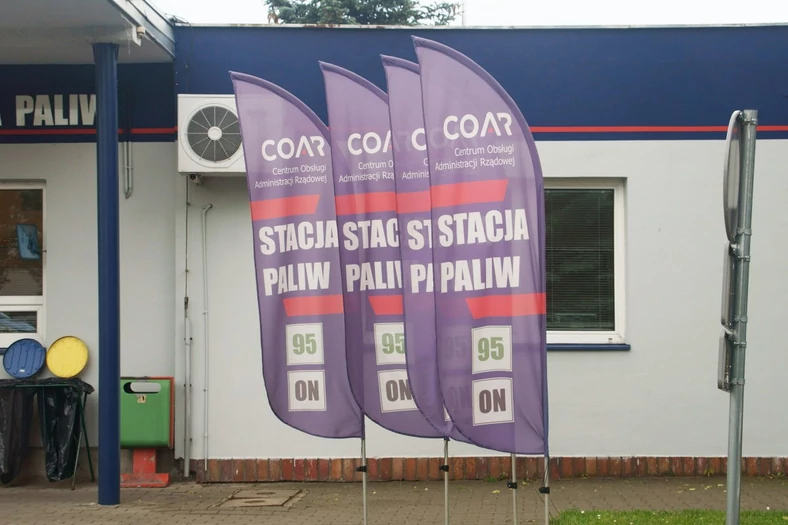 Stacja paliw COAR (Centrum Obsługi Administracji Rządowej)