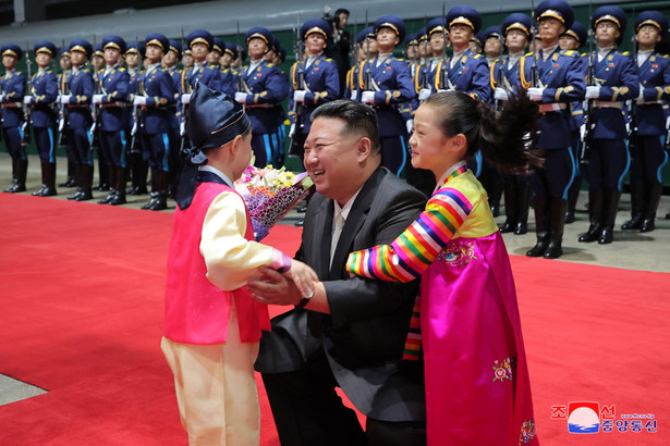 Kim Dzong Un, zdjęcie z oficjalnej północnokoreańskiej agencji KCNA