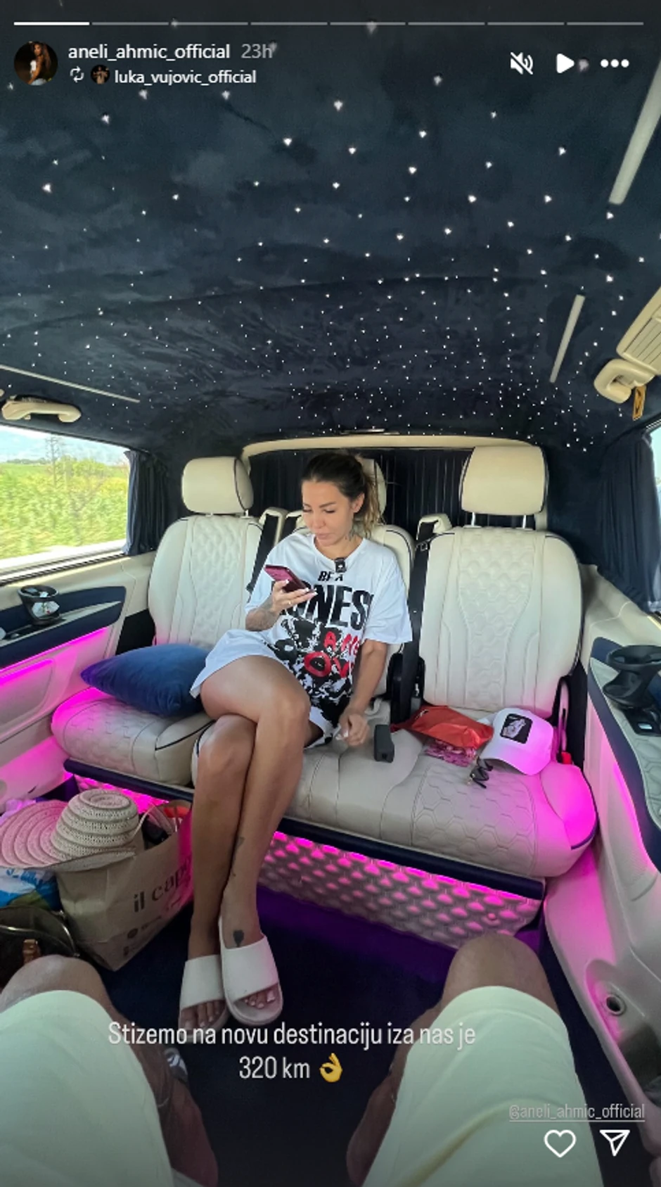 Aneli Ahmić u limunzini