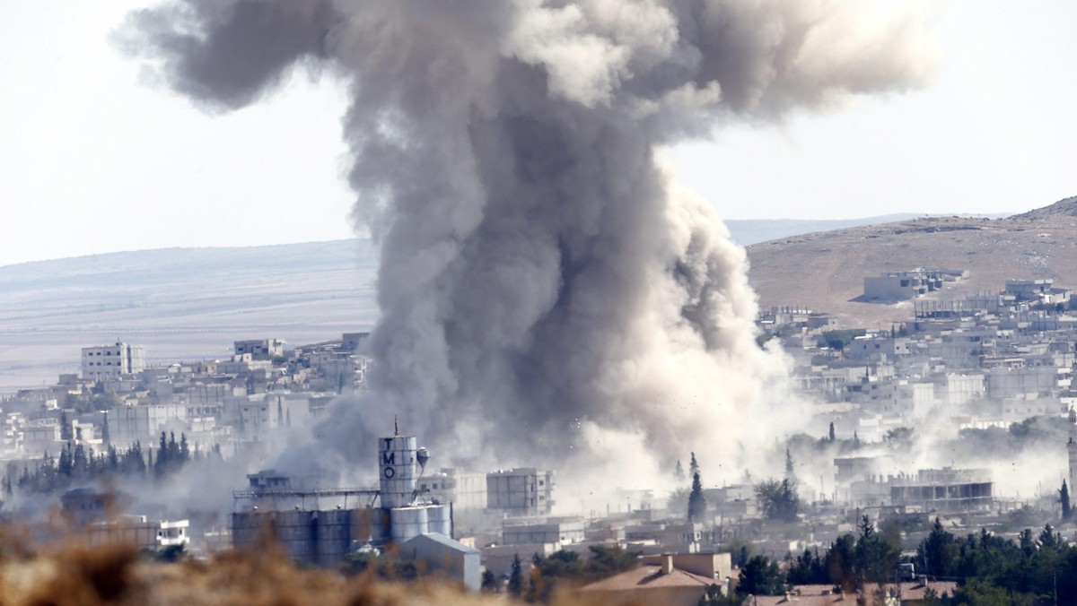 kobane, państwo islamskie, syria, atak