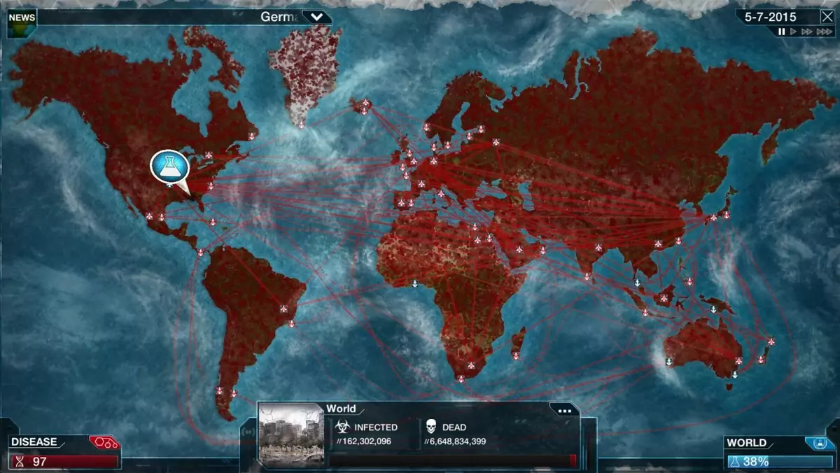 Galeria Plague Inc: Evolved