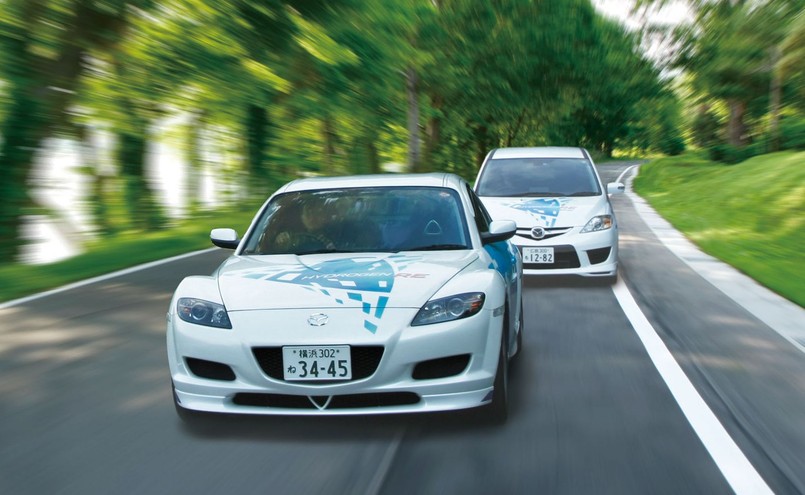 Mazda RX-8 Hydrogen RE i Premacy Hydrogen RE Hybrid