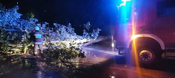 Nawałnica w powiecie bocheńskim i brzeskim