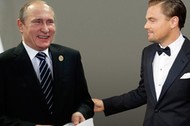 Władimir Putin Leonardo DiCaprio