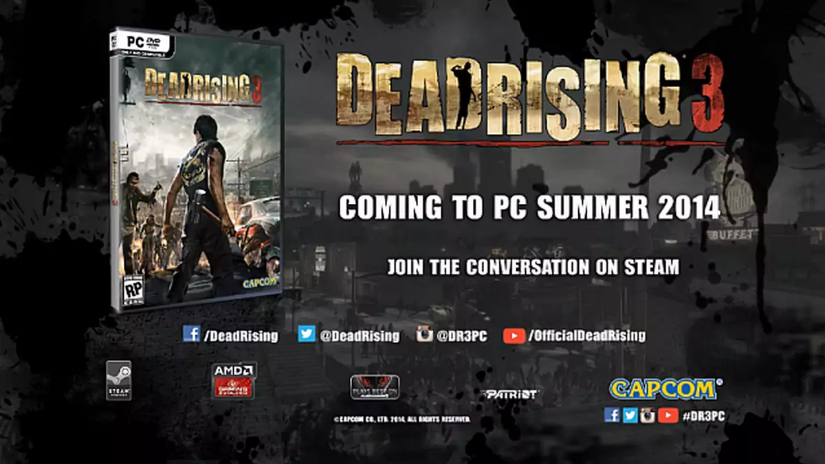 To już pewne - Dead Rising 3 wyjdzie na PC