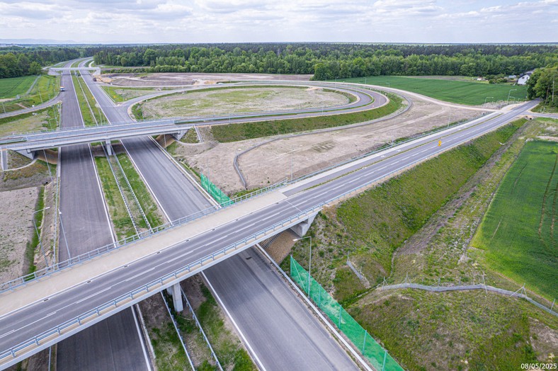 Odcinek Oświęcim – Dankowice - węzeł Oświęcim