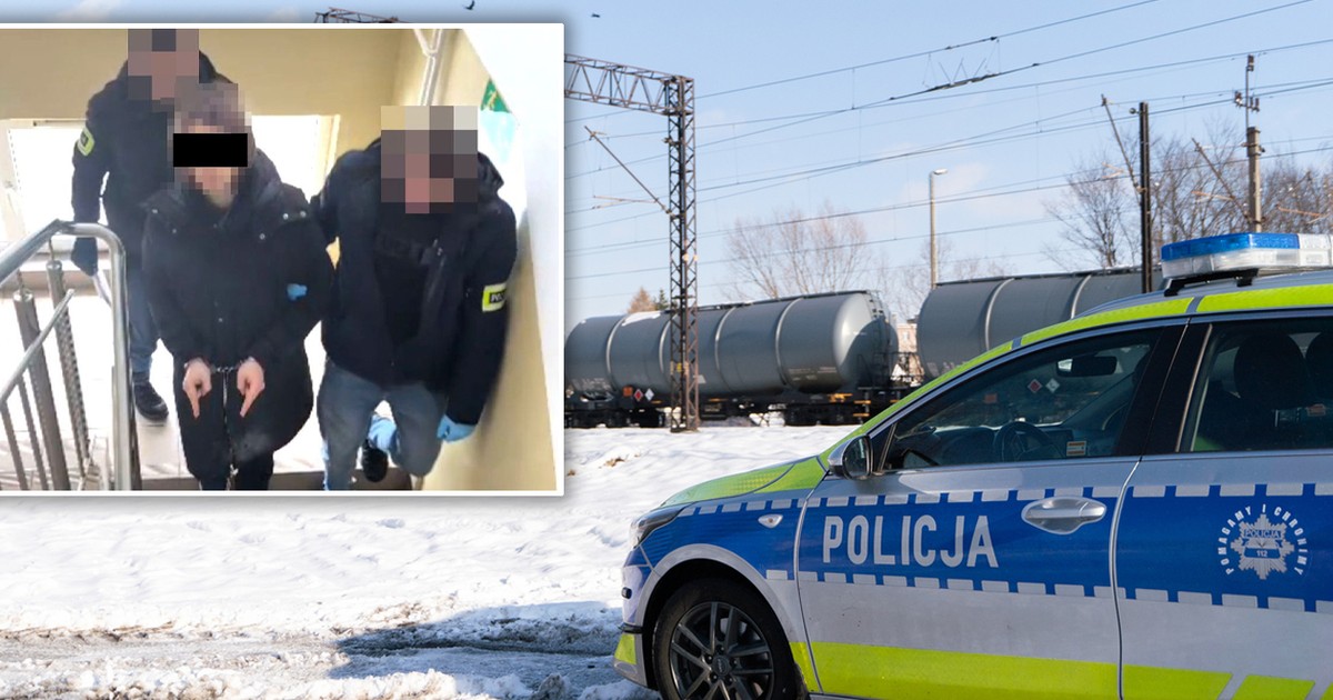 Pociąg towarowy zamiast taxi? Mołdawianin narozrabiał w Puławach.