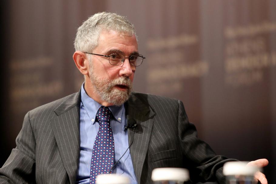 Paul Krugman jest laureatem Nagrody Nobla w dziedzinie ekonomii z 2008 roku. Był profesorem ekonomii na MIT oraz Uniwersytecie Princeton