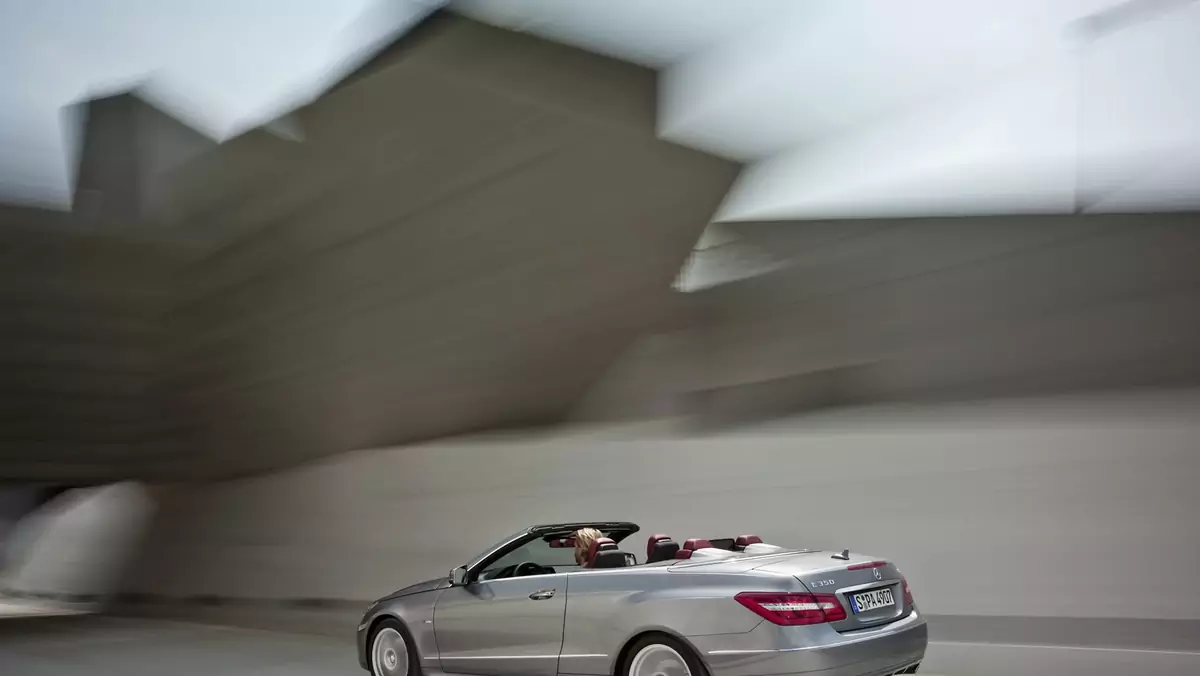 Mercedes klasy E cabrio