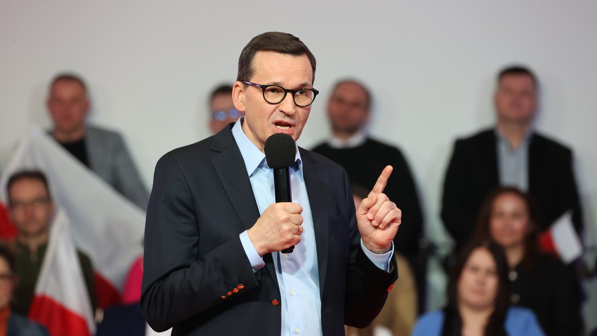 Mateusz Morawiecki w Łodzi: robimy pierwszy milowy krok do zwycięstwa