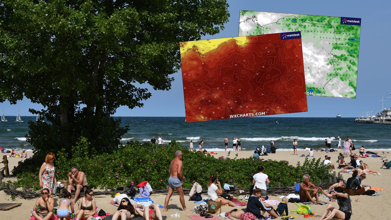 Do Polski zbliża się potężny antycyklon. Takiej pogody tego lata jeszcze nie było