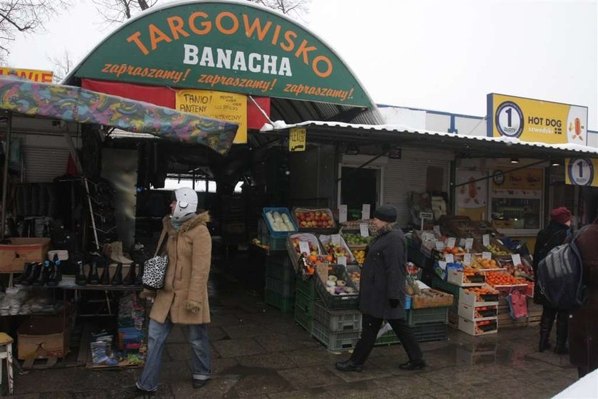 Zlikwidują bazar przy Banacha