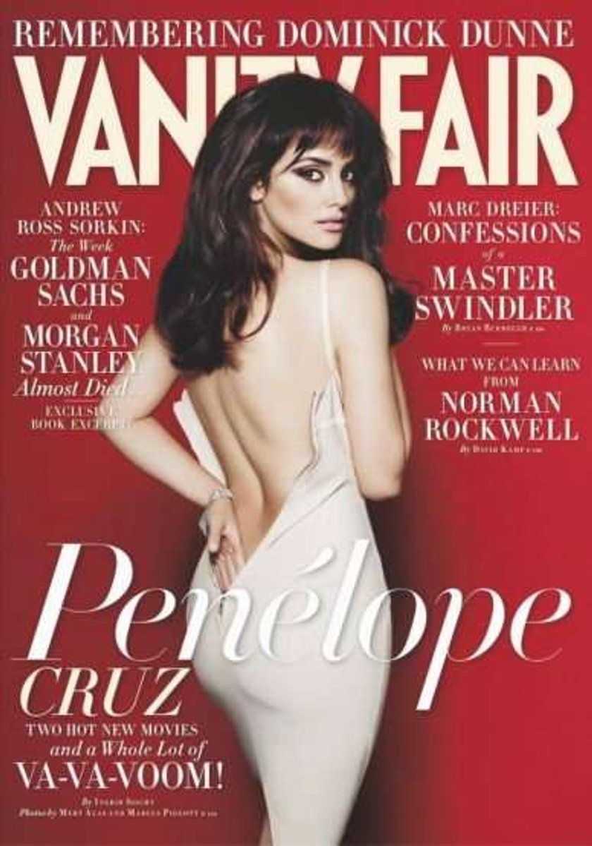 Cruz kipiąca seksem w "Vanity Fair". FOTO