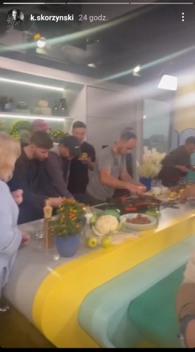 Widok InstaStories zamieszczonego na profilu Krzysztofa Skórzyńskiego na Instagramie