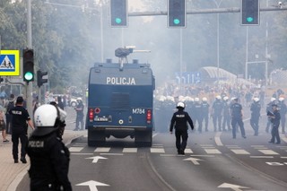 Białystok: Ulicami miasta przeszedł I Marsz Równości. Doszło do incydentów