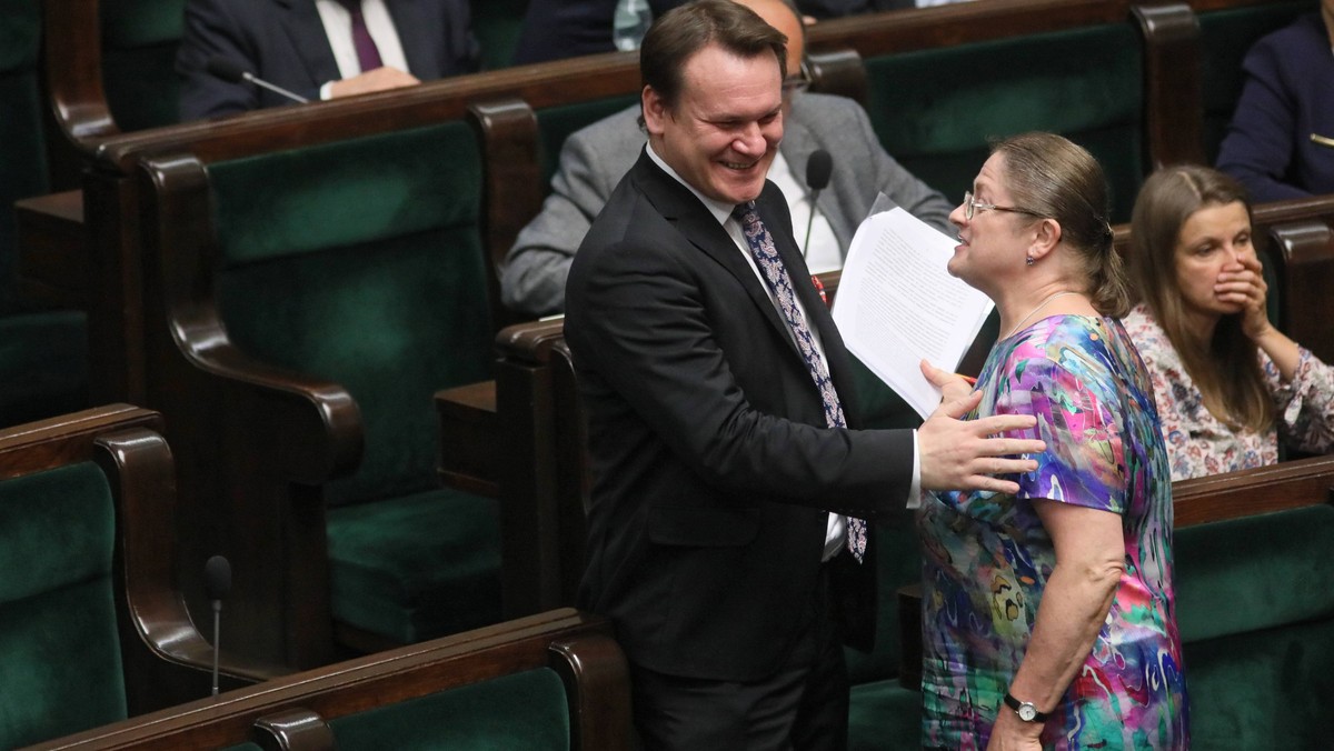 Krystyna Pawłowicz i Dominik Tarczynski