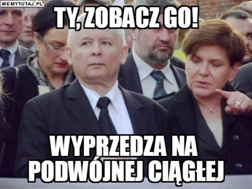 Kaczyński lepszy niż kierowca TIRa?