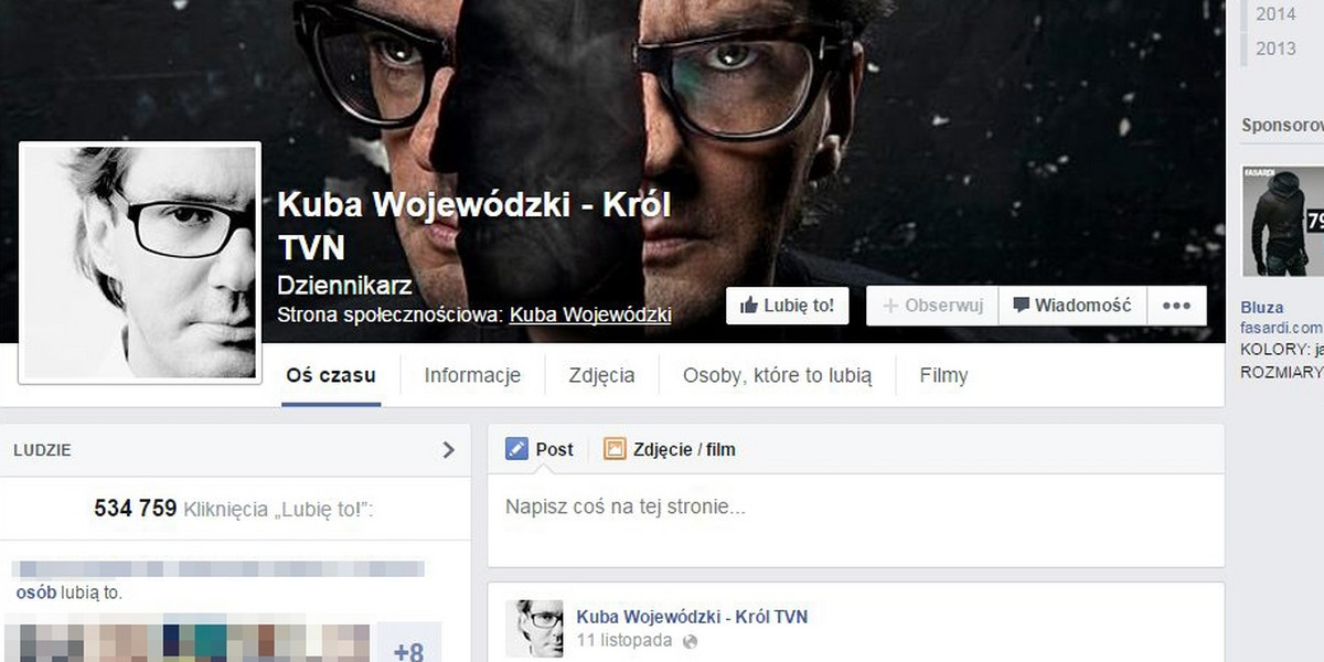 Fanpage Kuby Wojewódzki