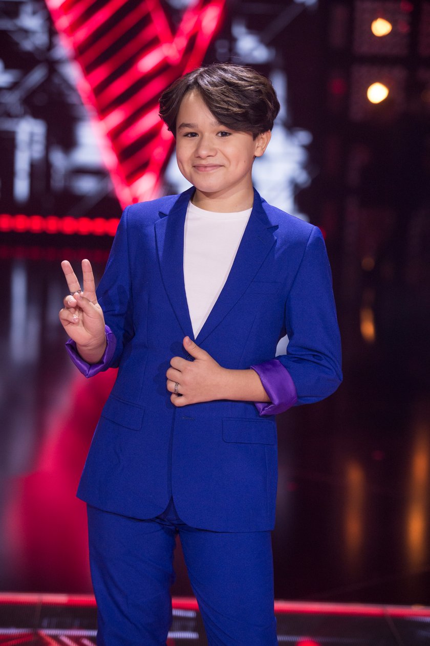 Oliwier Szot w "The Voice Kids"