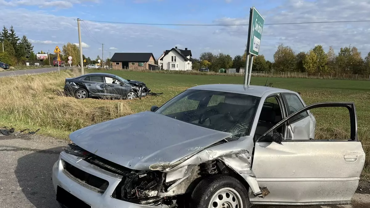 50-latek zginął w wypadku na skrzyżowaniu w Świdniku