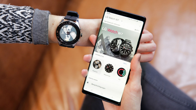 LG Watch W7 - testujemy hybrydę zegarka i smartwatcha