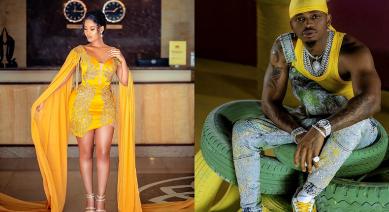 Hamisa Mobetto and Diamond Platnumz