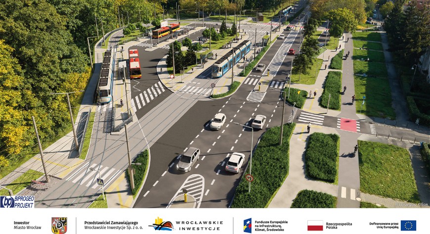 Tak po przebudowie ma wyglądać pętla na Sępolnie