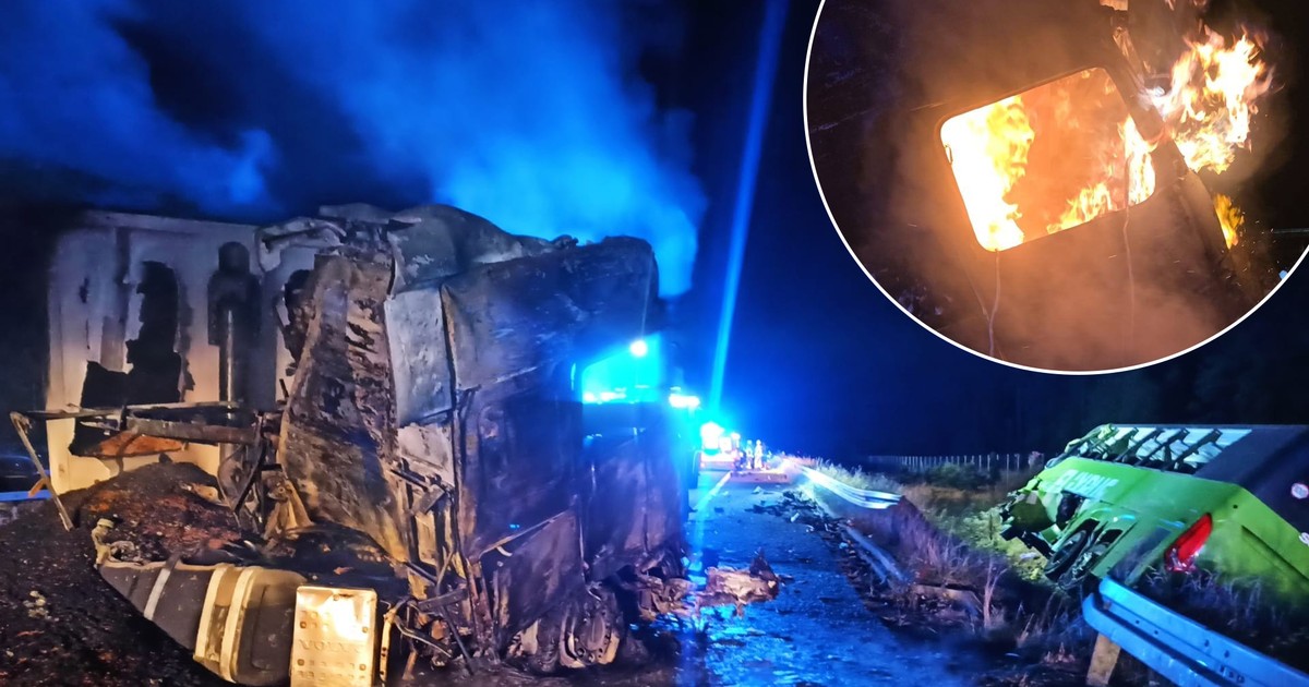 Dramatyczne sceny na S7. Drogi nie można otworzyć