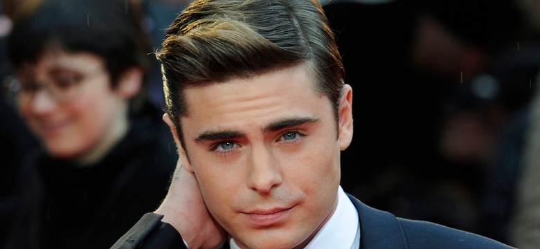 Przystojniak Zac Efron na premierze "Szczęściarza" w Londynie