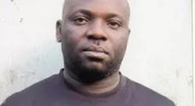 Alayoder Idris Abiola is now cooling his feet in police detention