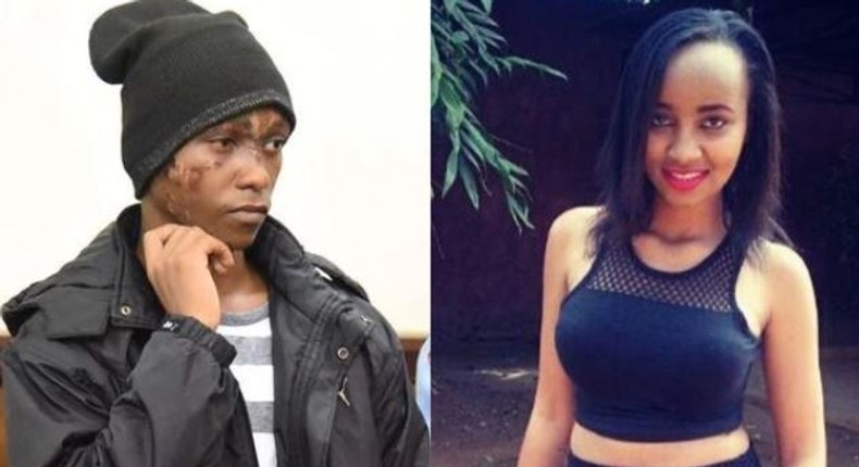 A collage image of Naftali Kinuthia and Ivy Wangechi