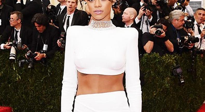 Rihanna in Stella McCartney at the 2014 Met Gala