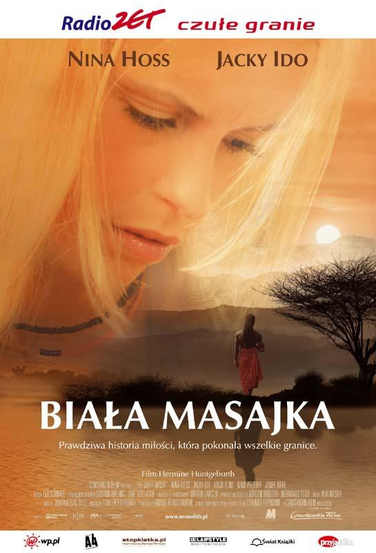 Biała Masajka - plakat