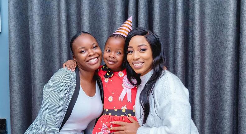 Bahati’s baby mama Yvette Obura hospitalized, Diana gives update 