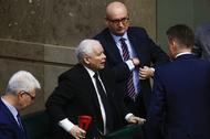 Jarosław Kaczyński w Sejmie