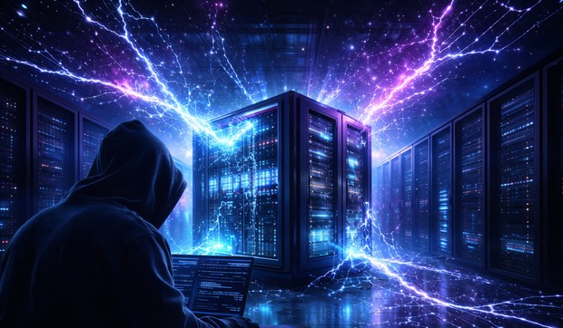 Haker i superkompjuter