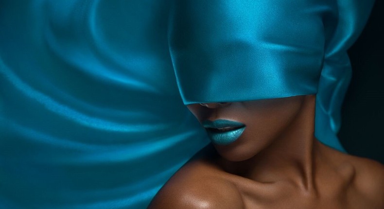 Blanck Lite 'Colour Blind' beauty editorial