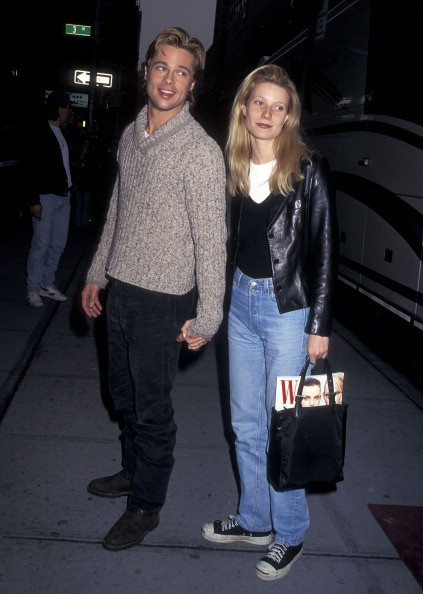 Brad Pitt i Gwyenth Paltrow w 1996 r.