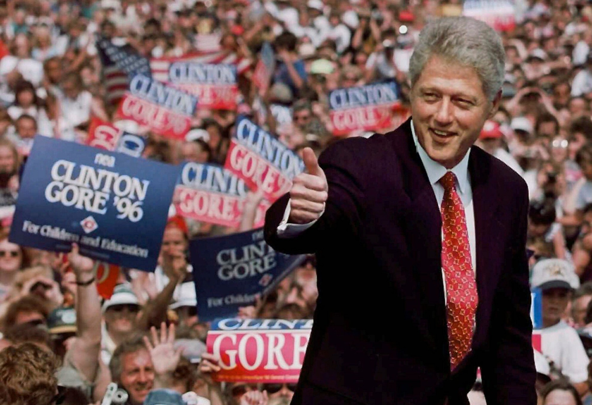 Bývalý americký prezident Bill Clinton.