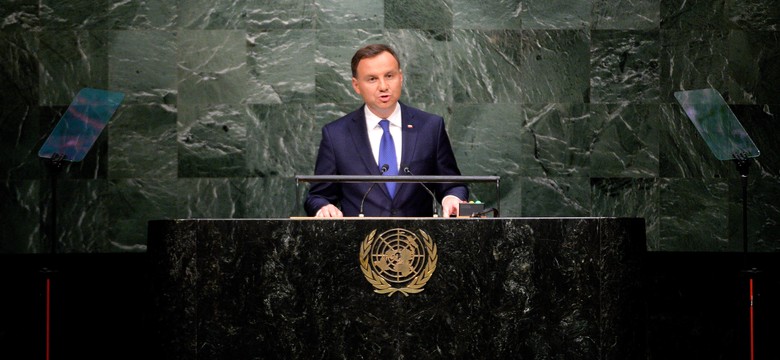 Andrzej Duda stanowczo w ONZ: Jako prezydent RP chcę wyrazić mój sprzeciw