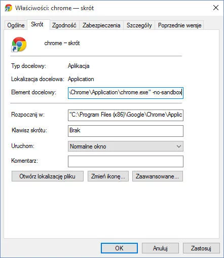 Prosty trik rozwiązuje problemy z Chrome w Windows 10 build 10525