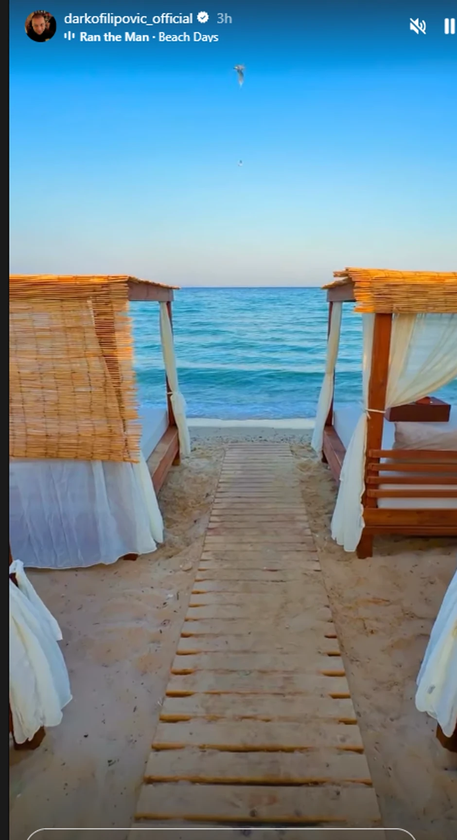 Darko Filipović na odmoru