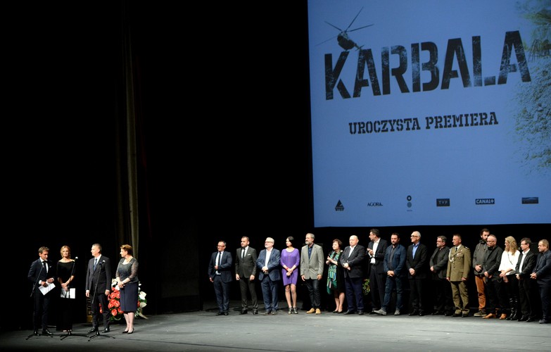 Uroczysta premiera dramatu wojennego 'Karbala' w reż. Krzysztofa Łukaszewicza