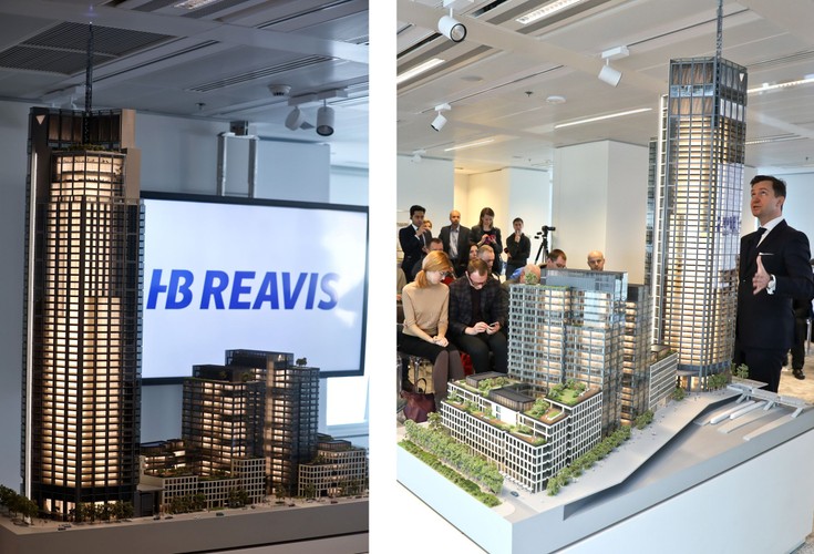 Biurowiec powstanie na działce zlokalizowanej między ul Chmielną, Jana Pawła i Al. Jerozolimskimi, naprzeciwko Dworca Centralnego. Słowacki deweloper kupił ją od PKP w 2011 roku za 171 mln zł.