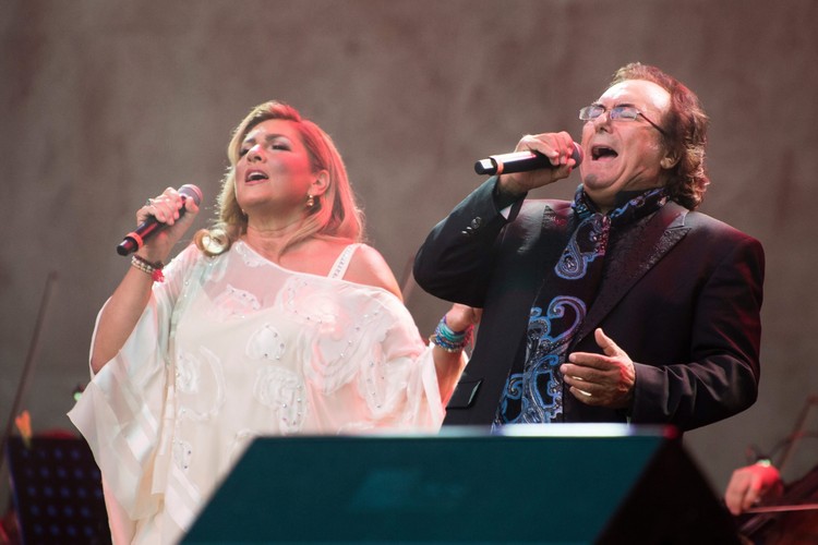 Al Bano i Romina Power podczas koncertu w Berlinie