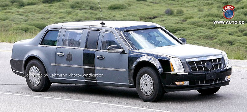 Zdjęcia szpiegowskie: Nowy Cadillac One – dla Obamy czy McCaina?